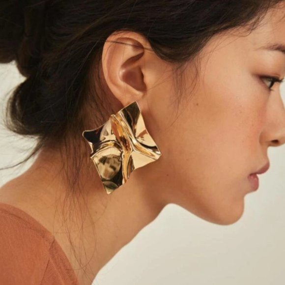 Anthropologie Jewelry - ✦NEW! Geometric Mirror Earrings✦